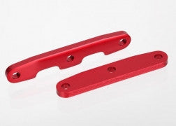 Traxxas Aluminum Bulkhead Front & Rear Tie Bar Set (Red) **