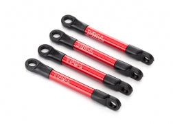 Traxxas Aluminum Push Rod Set (Red) (4)