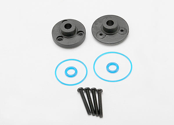 Traxxas Front/Rear Differential Cover Plate w/Gaskets & O-Rings (2)