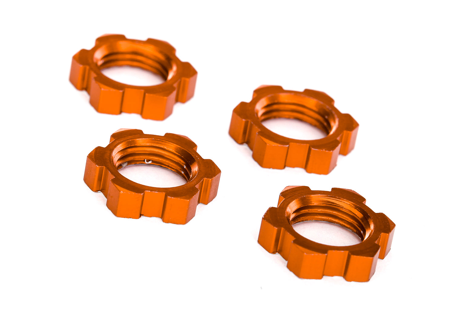 Traxxas 17mm Serrated Wheel Nuts (4) (Assorted Colors)