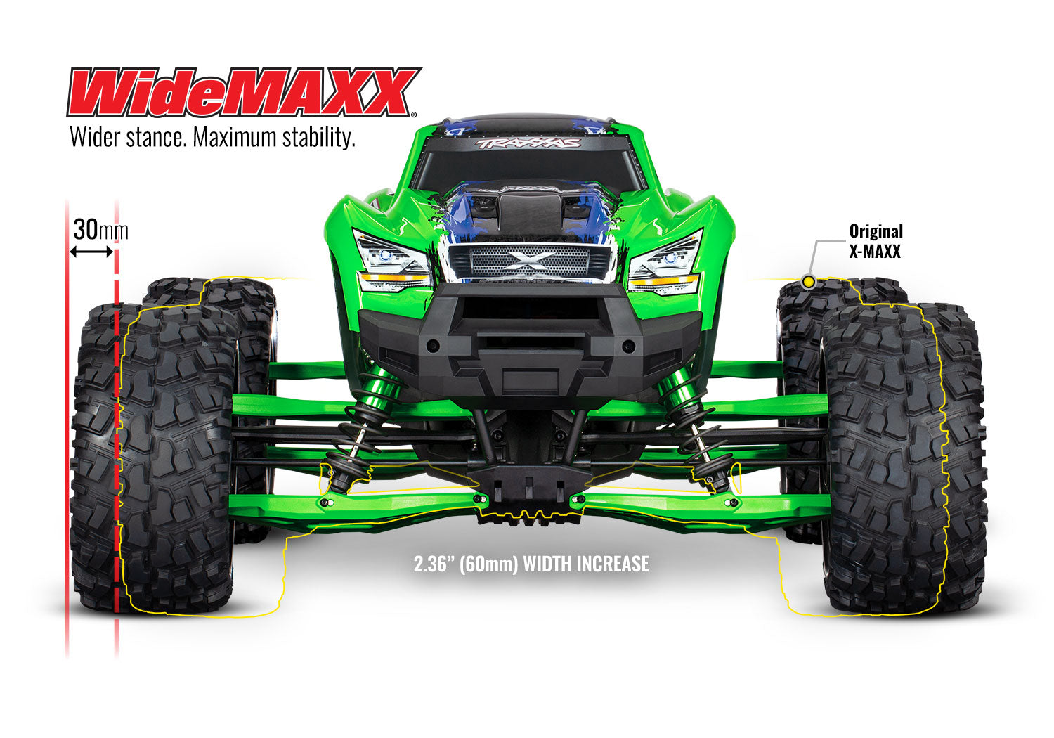 Kit Traxxas X-Maxx WideMaxx (colores surtidos)