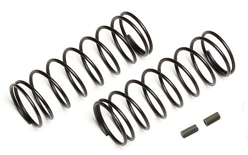 Team Associated RC8B3 Front Shock Spring Set (Grey - 4.7lb/in) (2)