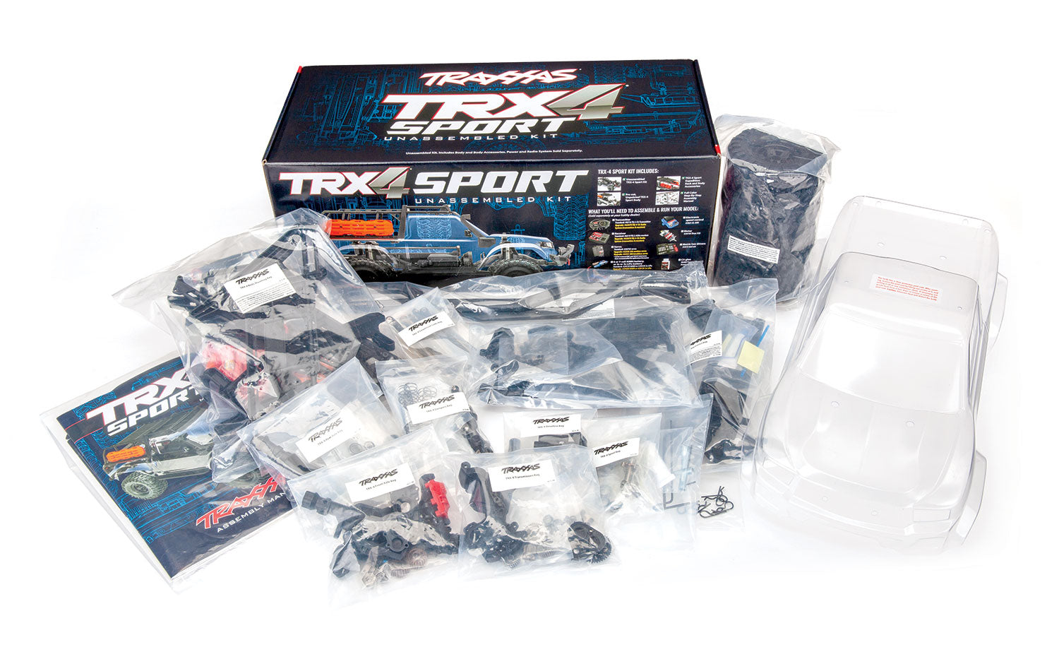 Traxxas TRX-4 Sport 1/10 Escala Trail Rock Crawler Kit de montaje 