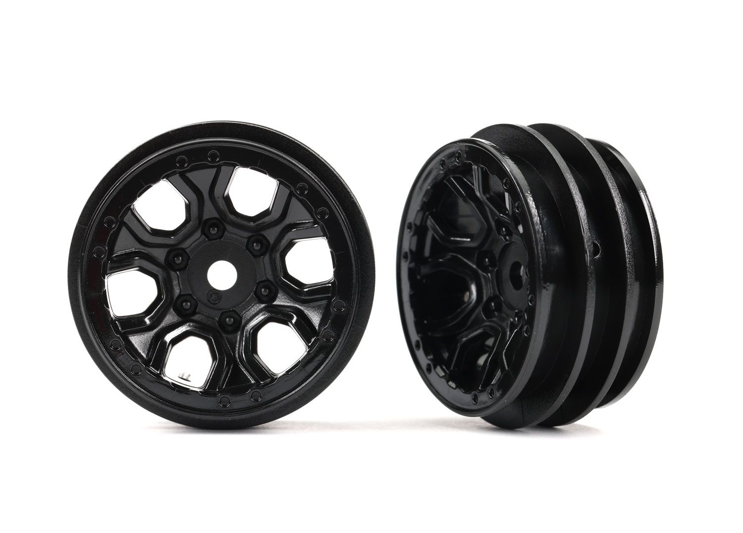 Traxxas TRX-4M Wheels Black 1.0 (2) Bronco