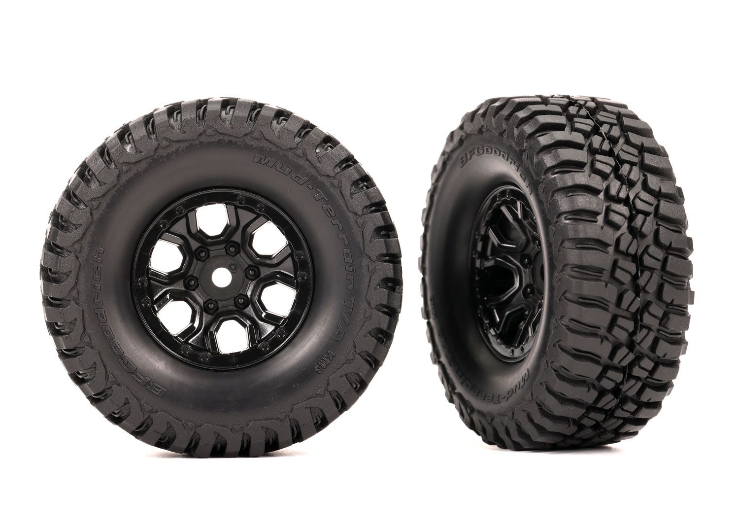 Neumáticos y ruedas Traxxas TRX-4M premontados de 1.0" T/A KM3 (2) 