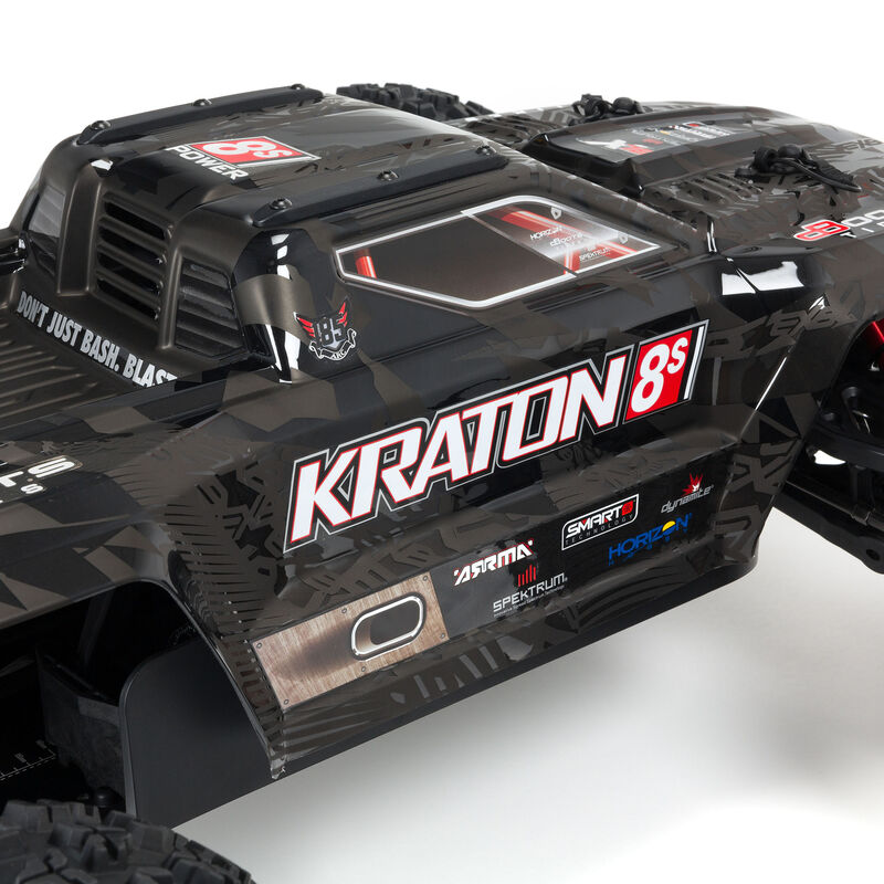 Arrma Kraton 1/5 EXB EXtreme Bash Roller Speed ​​4WD Monster Truck (Negro)