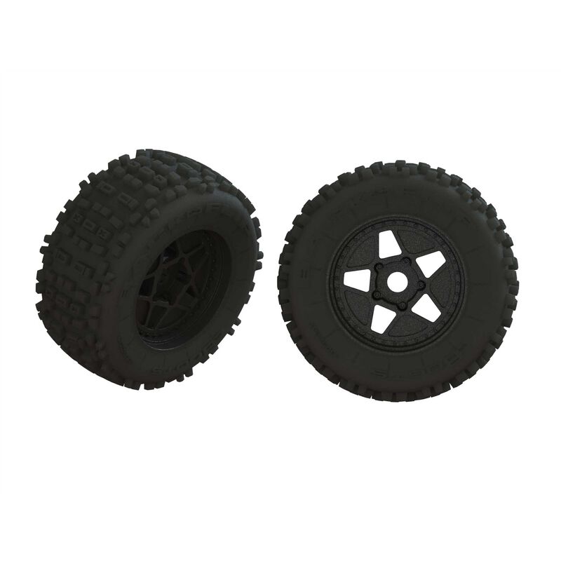 Neumáticos premontados Arrma Outcast 8S BLX dBoots Backflip (2) 