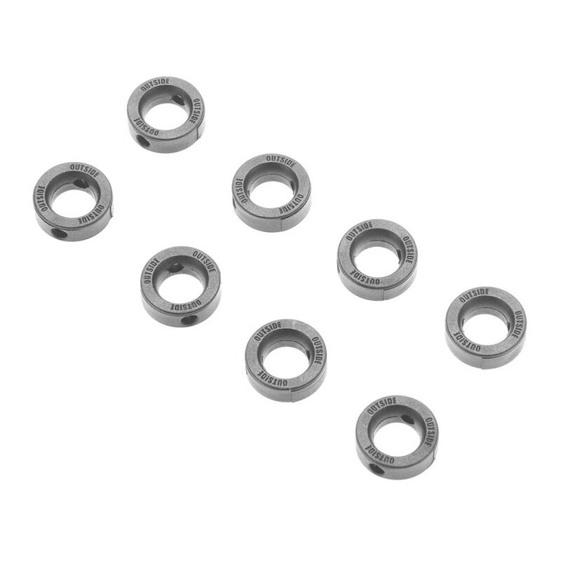 Arrma Driveshaft Pin Retaining Ring: Nero (8)