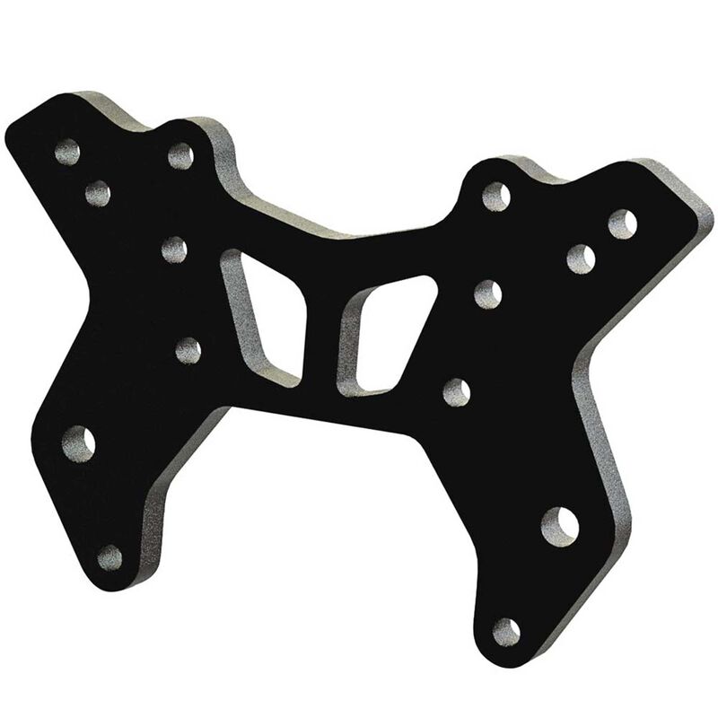 Arrma Shock Tower Rs Delantero Aluminio, Negro