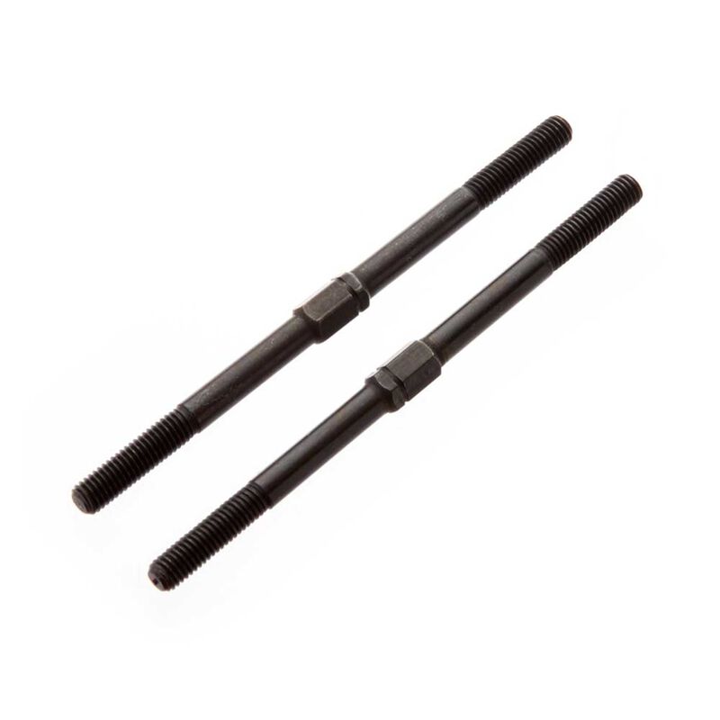 Arrma 5x89mm Steel Turnbuckle (Black) (2)