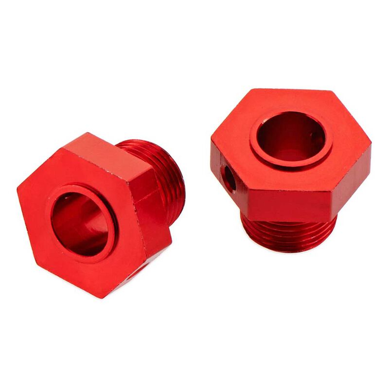 Arrma 17mm Wheel Hex Aluminum Red: Nero (2)