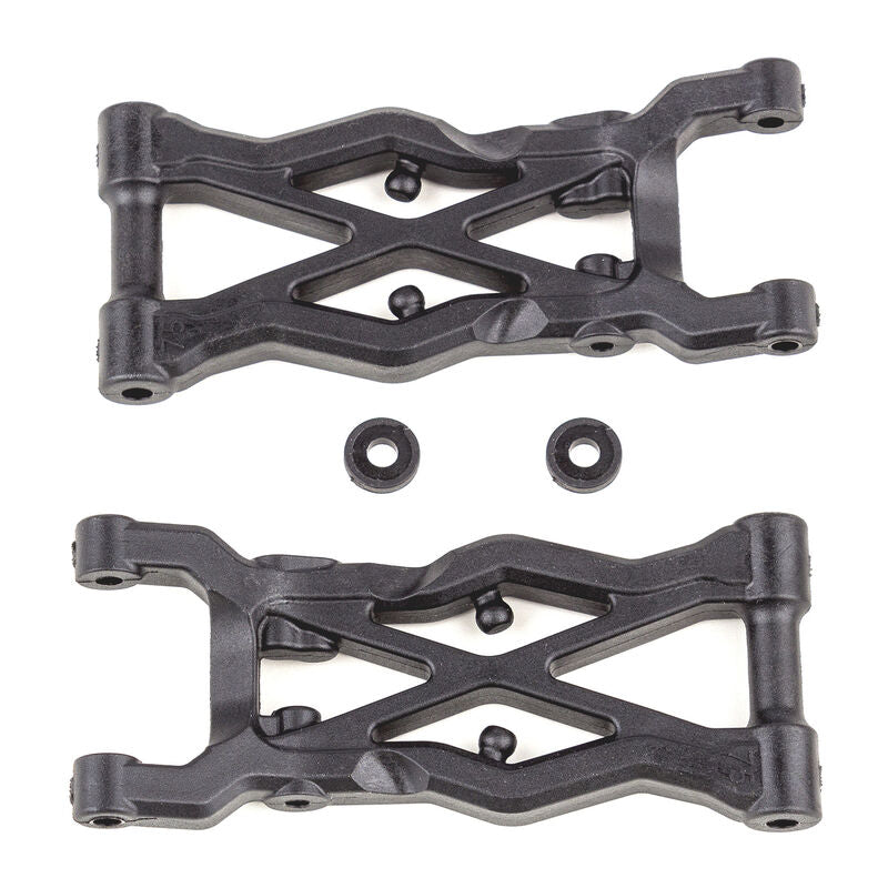 Team Associated RC10B6.2 Factory Team Carbon 75mm Rear Suspension Arms -CLEARANCE