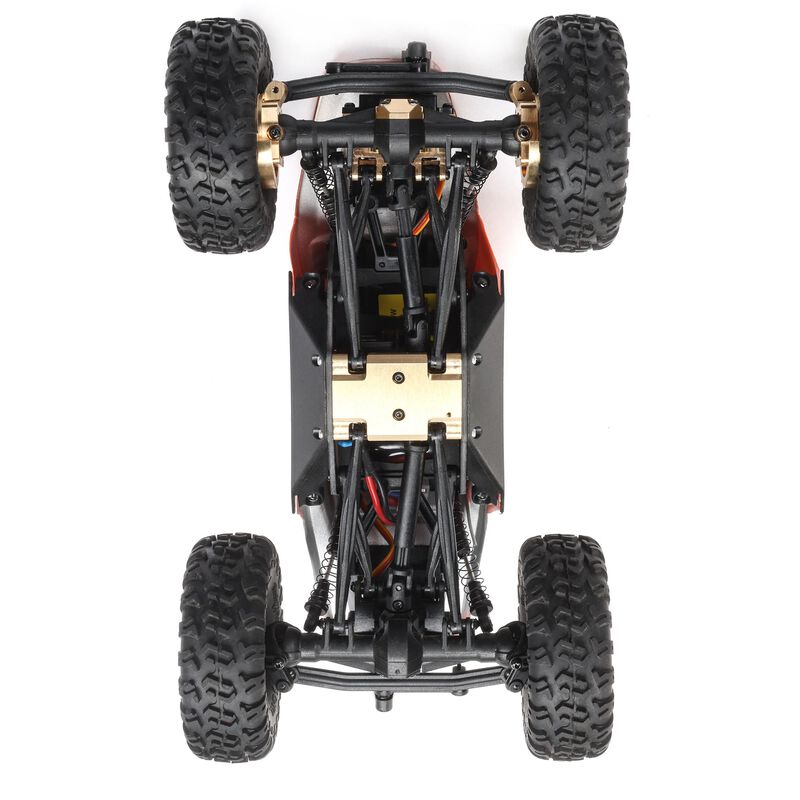 Axial Chassis Skid Plate, Brass: AX24