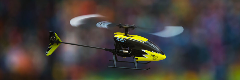 Helicóptero eléctrico Blade 70 S RTF Flybarless con SAFE *Archivado 