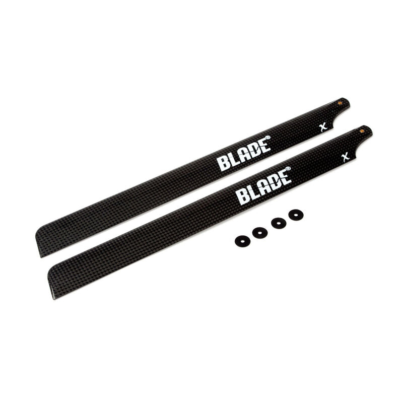 Blade CF FBL Main Blade Set with Washers, 325mm: B450 X, 330X, 330S
