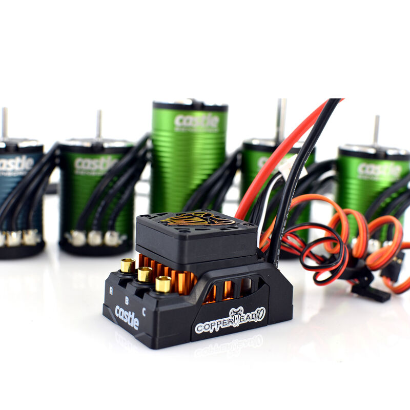 Castle Creations Copperhead 10 Sensored ESC Crawler Edition W/ 1406-2280kv Sensored Motor