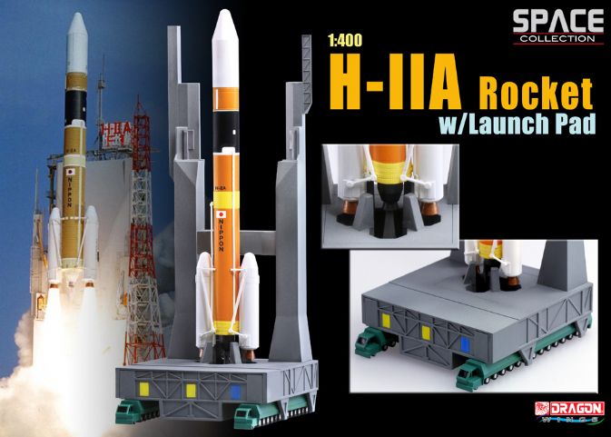 Dragon Wings H-IIA Rocket w/Launch Pad *Archived