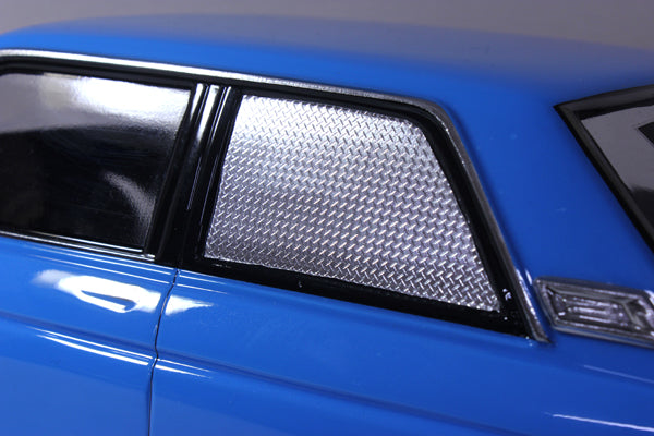 Pandora RC Checkered Steel Place Calcomanía Hoja Gráfico 3D