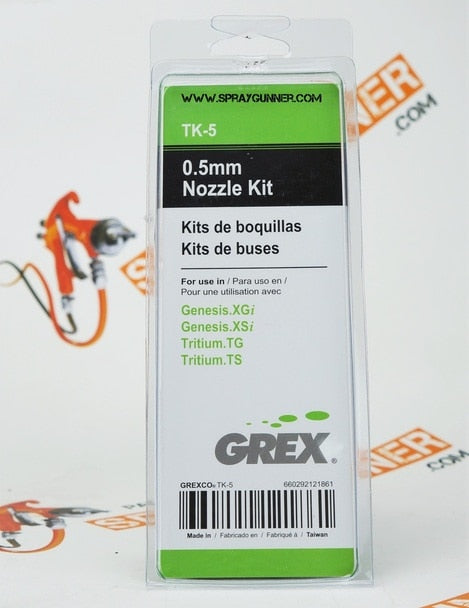 Grex 0.5mm Nozzle Kit (TK-5)