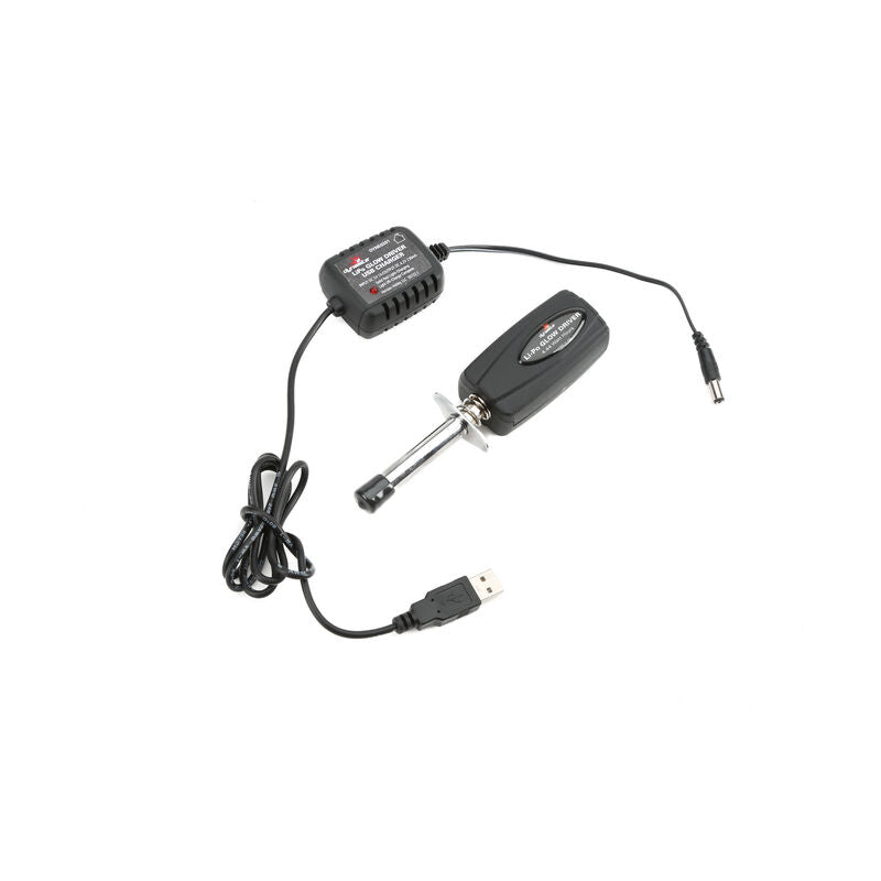 Controlador Dynamite LiPo Glow con cargador USB