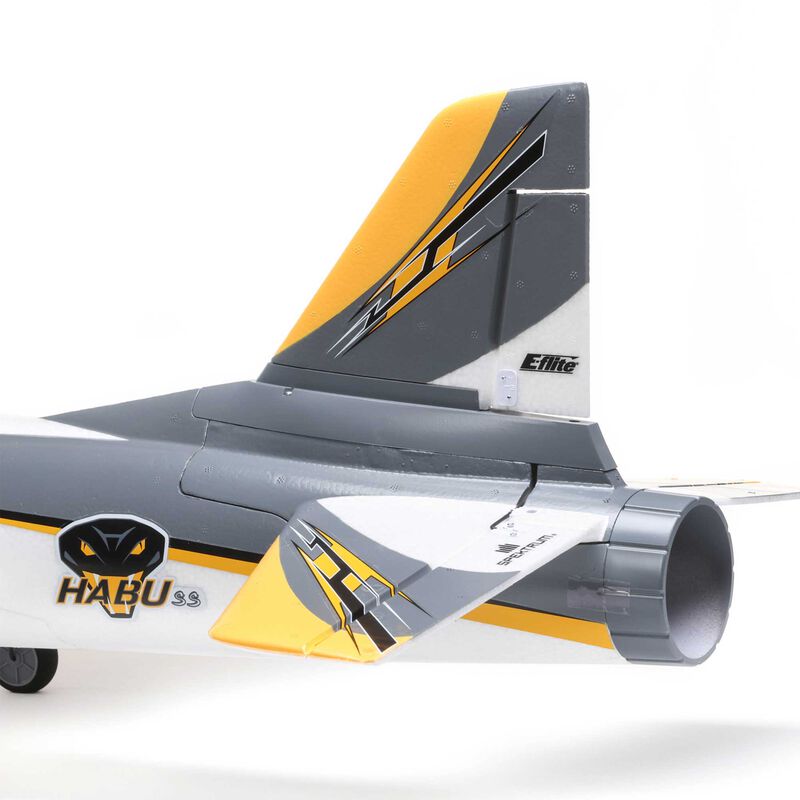 E-Flite Habu SS (Super Sport) 70 mm EDF Jet BNF Basic con SAFE Select y AS3X 