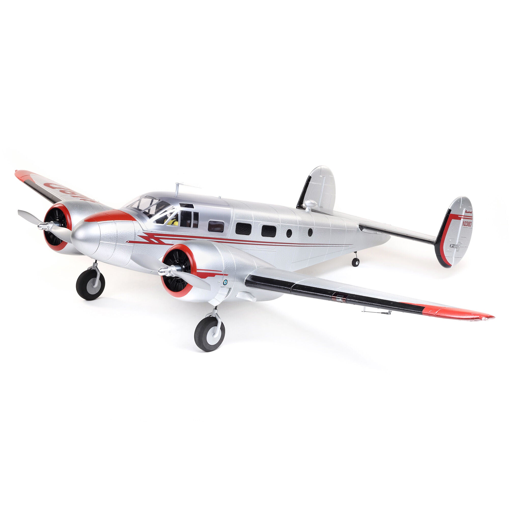 E-flite Beechcraft D18 1.5m BNF Basic w/ Smart & SAFE