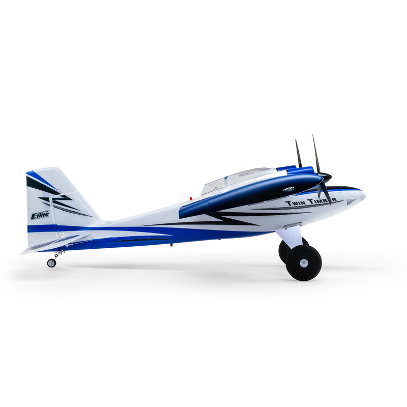 E-flite Twin Timber 1.6m BNF Basic con AS3X y SAFE Select 