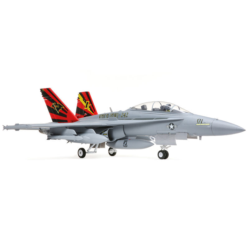 E-flite F-18 Hornet 80 mm EDF BNF Ventilador eléctrico básico con conductos *Archivado 