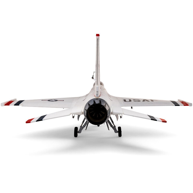 E-flite F-16 Thunderbirds 80mm EDF BNF Basic con AS3X y SAFE Select 