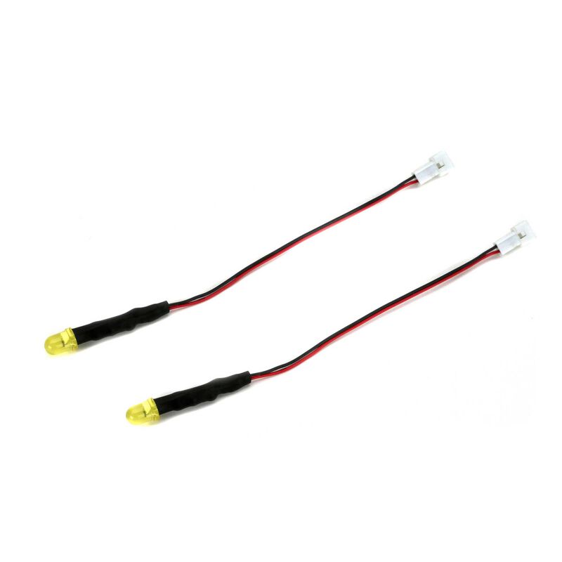 E-flite Yellow LED Sólido (2): Kit de luces universales *LIQUIDACIÓN