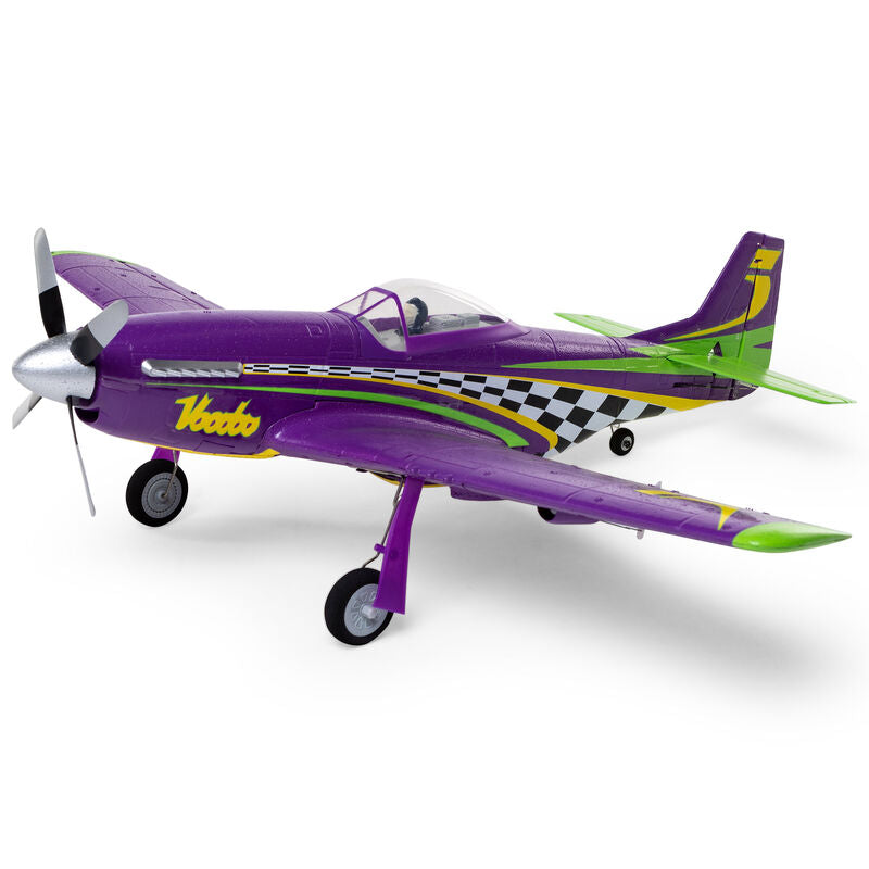 E-flite UMX P-51D Voodoo BNF Basic con AS3X y SAFE Select