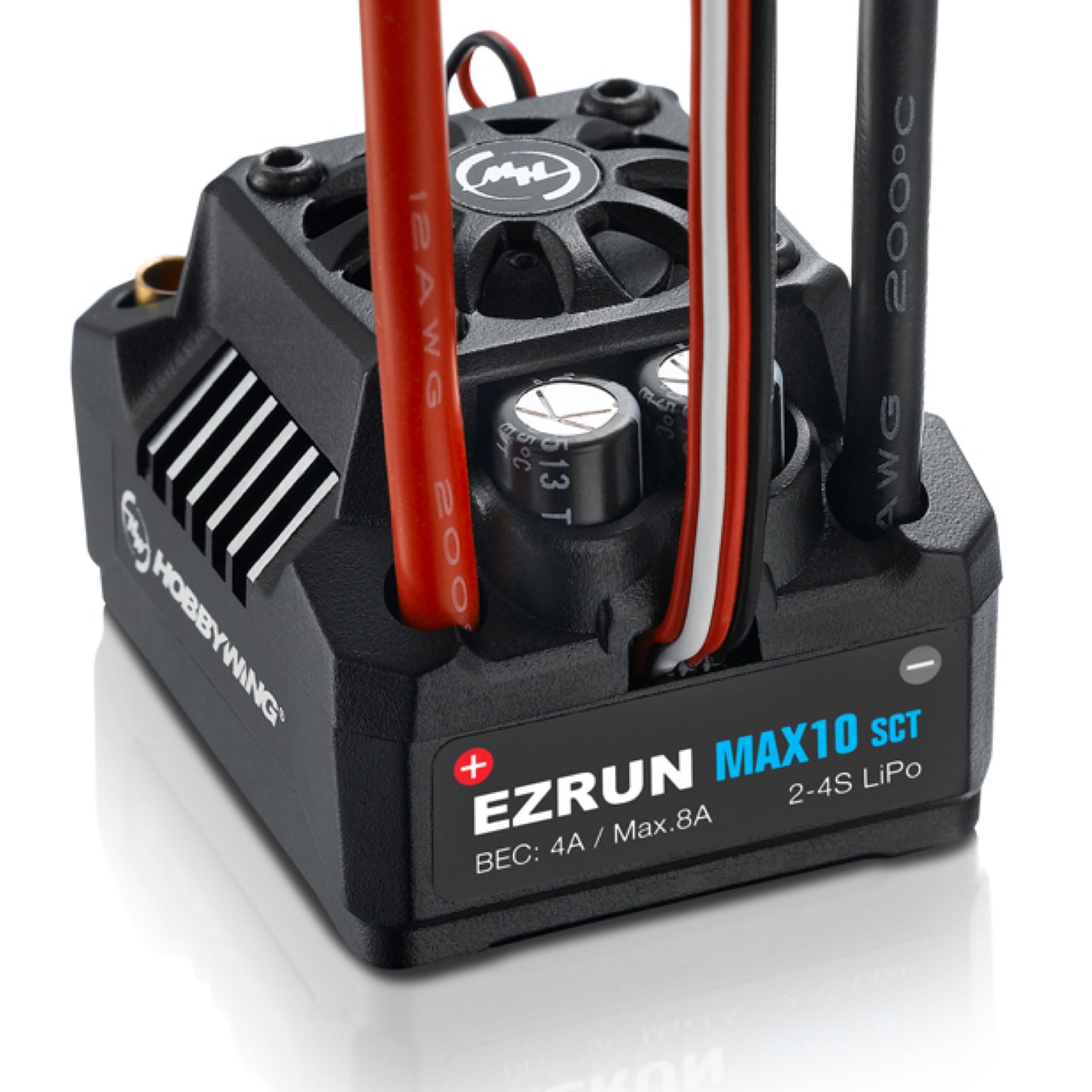 Hobbywing EZRun MAX10 SCT 120A Waterproof Sensorless Brushless ESC *Archived