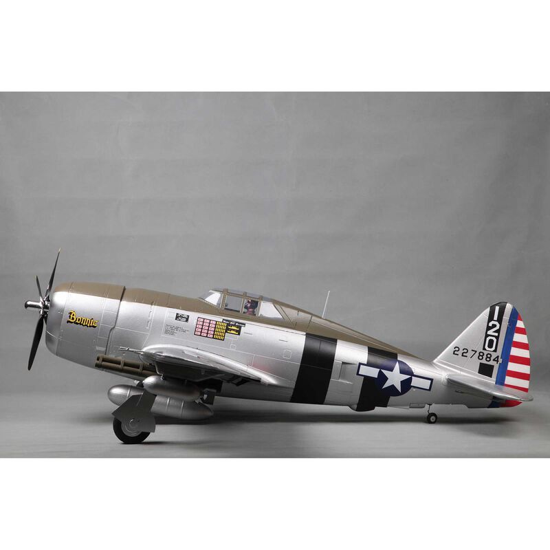 FMS P-47 Razorback Warbird Plug-N-Play Airplane (Bonnie) (1500mm) *Archived