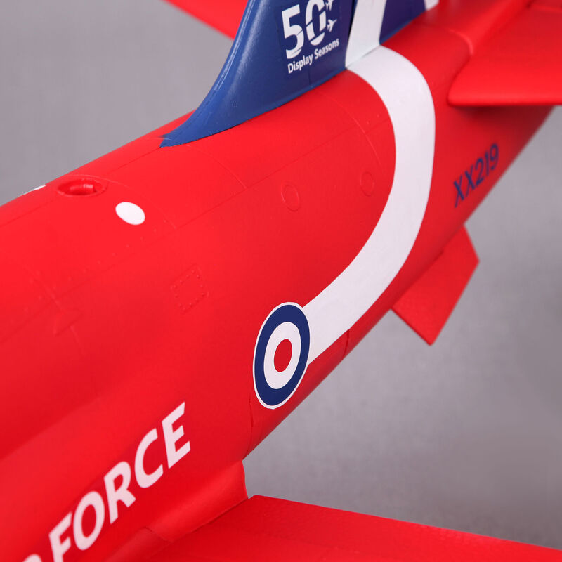FMS BAE Hawk Red Arrow 80 mm EDF PNP *Discontinuado