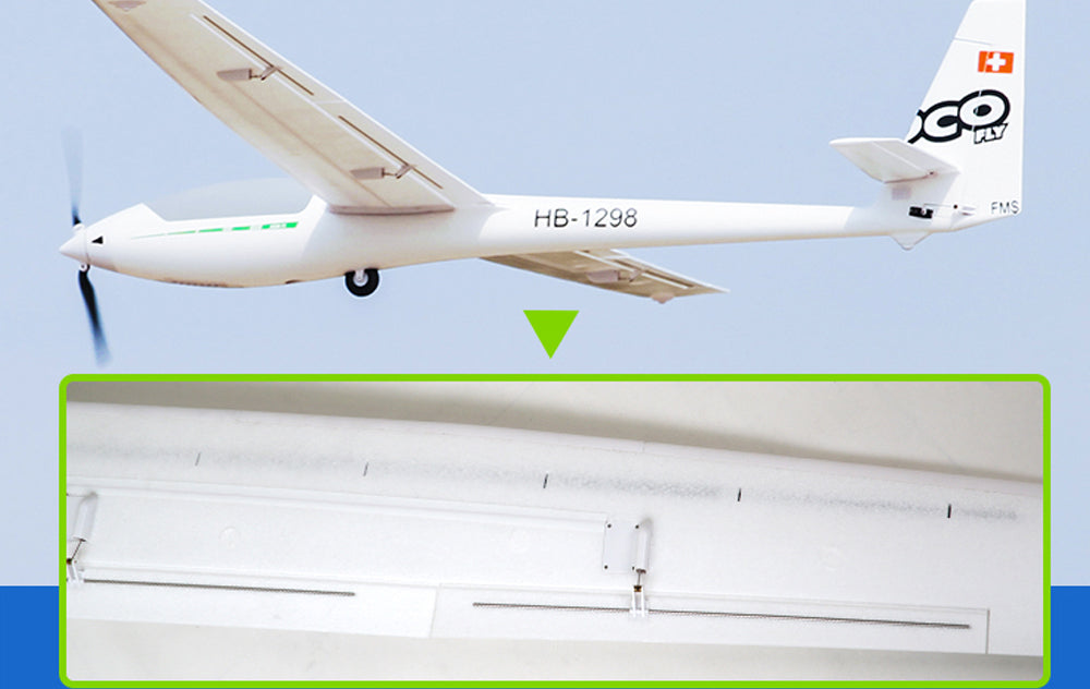 FMS ASW-17 EP Glider PNP 2500mm.