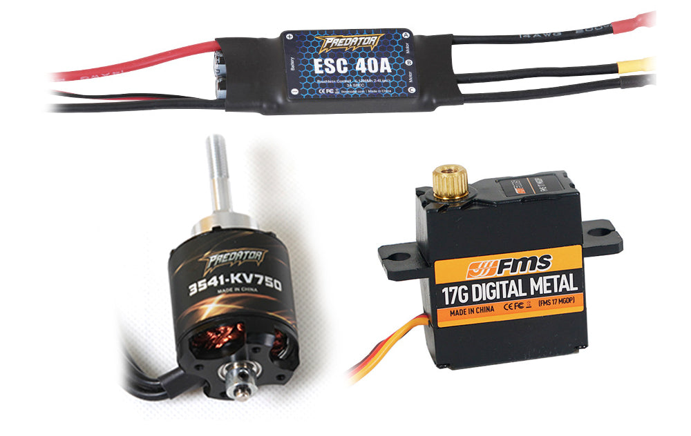 FMS ASW-17 EP Glider PNP 2500mm.