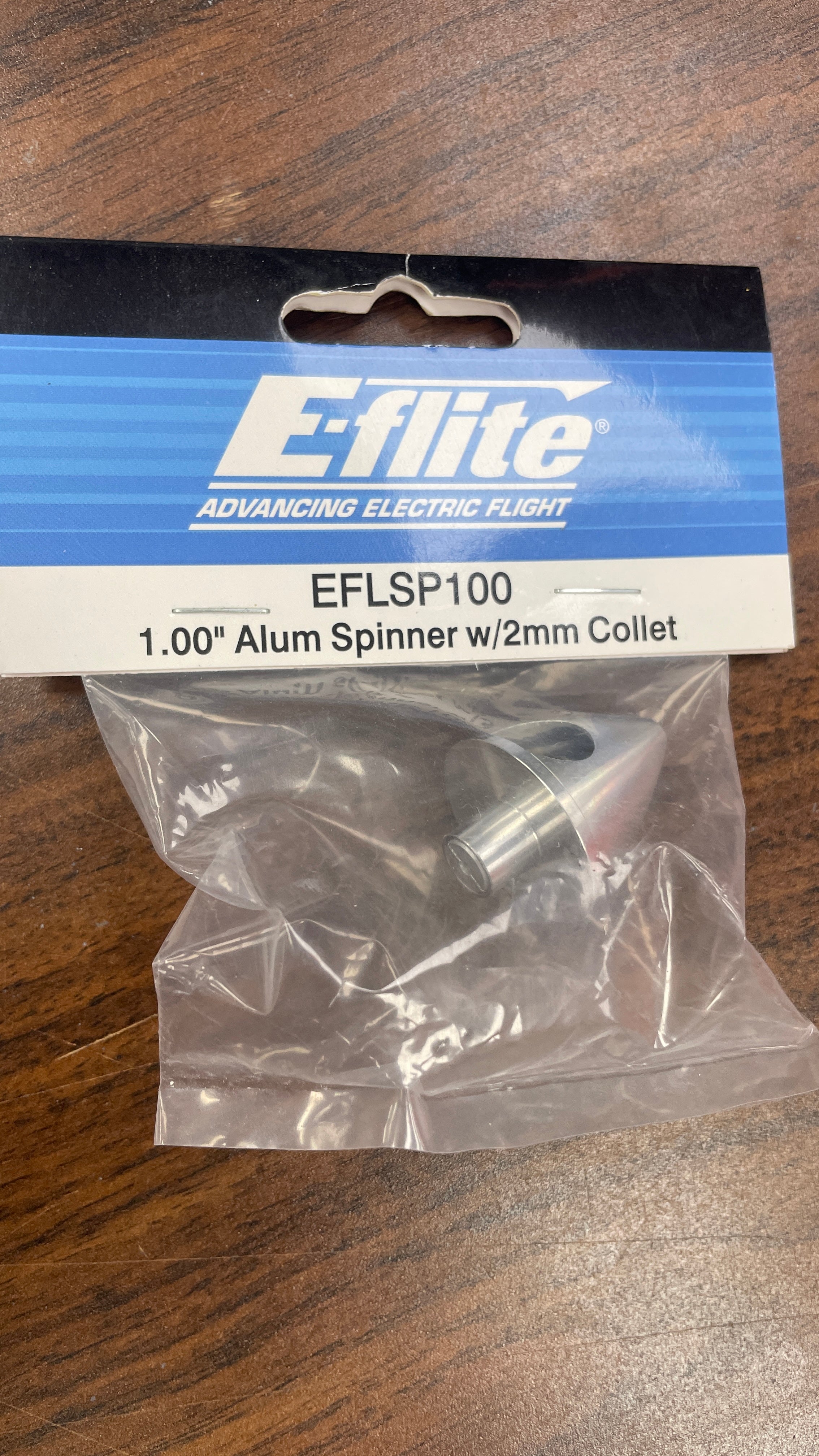 E-flite 1.00" Aluminum Spinner w/ 2mm Collet *Archived