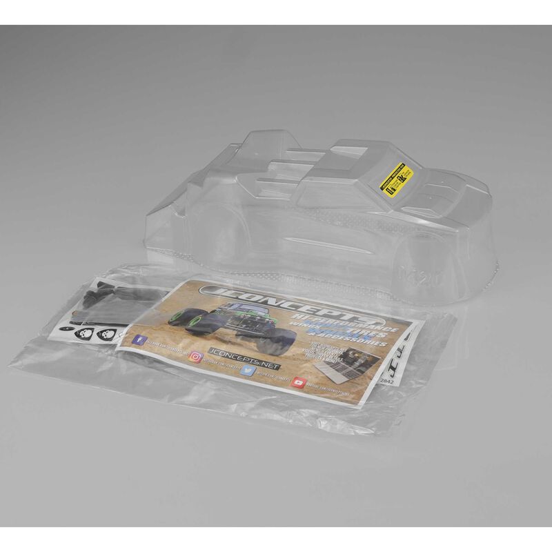 JConcepts Mini-T 2.0 "Finnisher" Body w/Rear Spoiler (Clear)