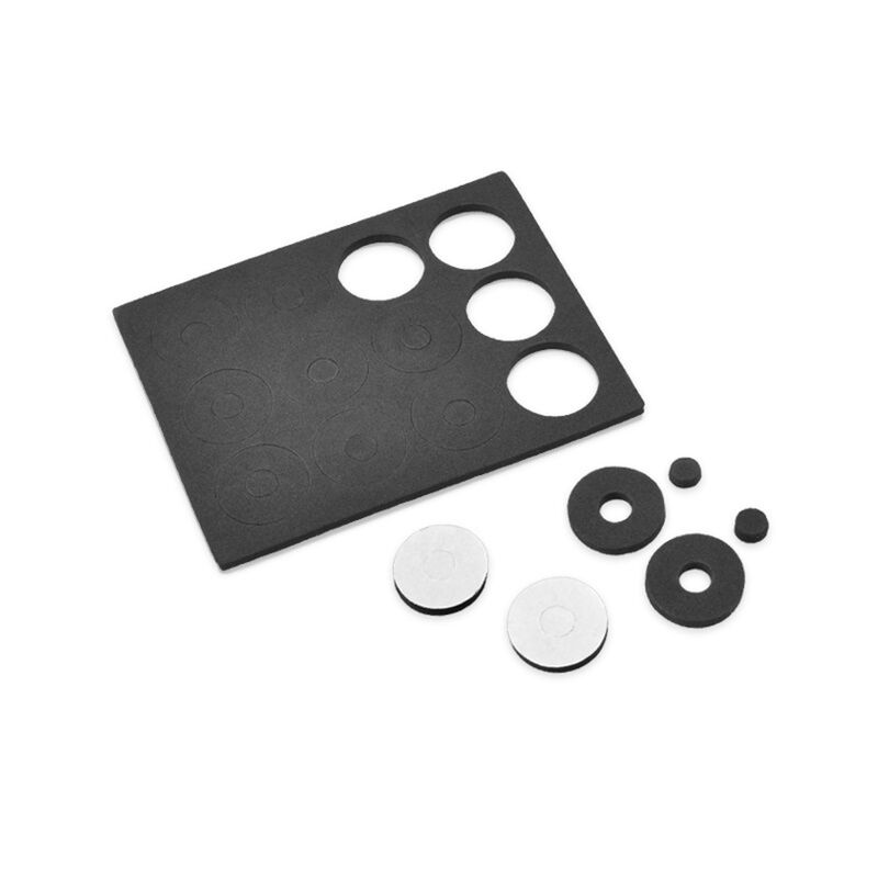 JConcepts 1/10 Scale Adhesive Foam Body Washers (12)