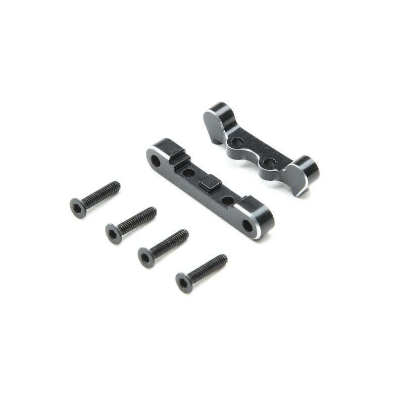 Losi Pivot Block Set Rear, Aluminum: Mini-T 2.0, Mini-B