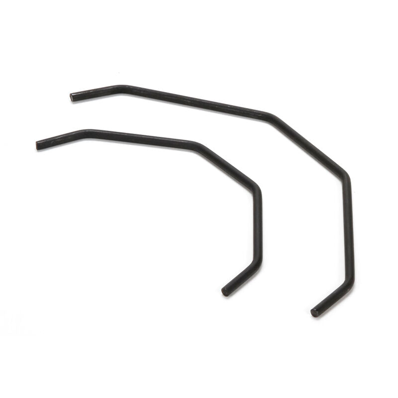 Losi Front and Rear Sway Bar Set, 4.8mm: 5T, MINI WRC^