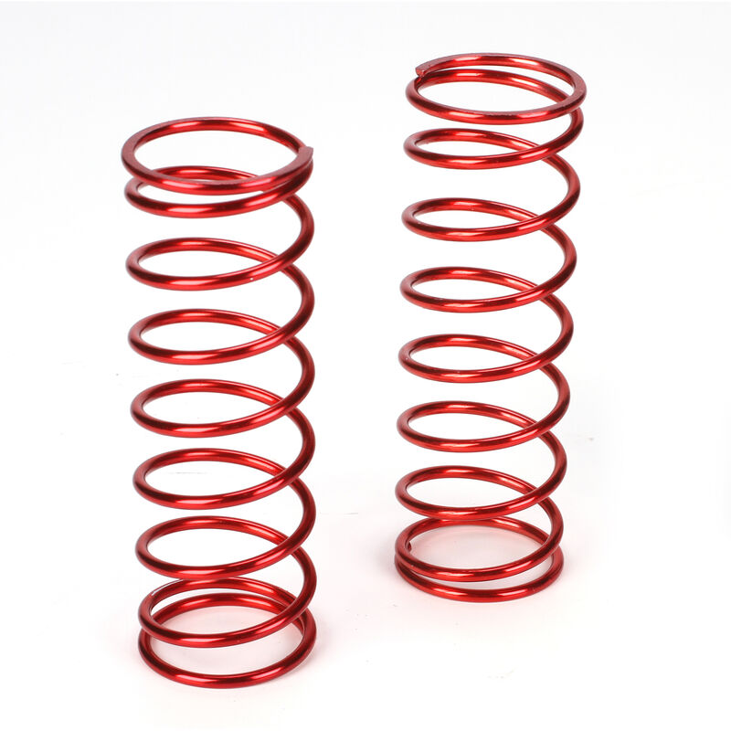 Losi Front Springs 12.9lb Rate, Red (2): 5IVE-T