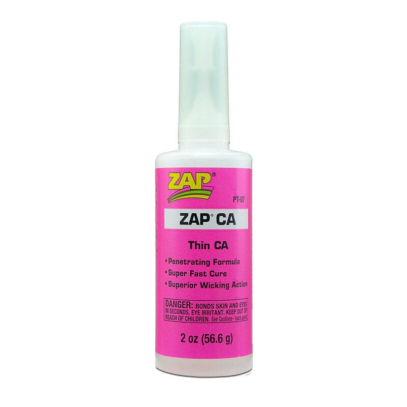 Pacer Technology Zap Thin CA Glue (Assorted Sizes)