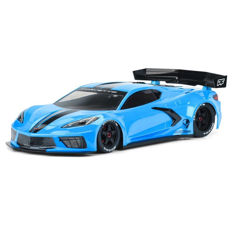 Protoform Chevrolet Corvette C8 Clear 1/7 Body (Felony & Infraction)