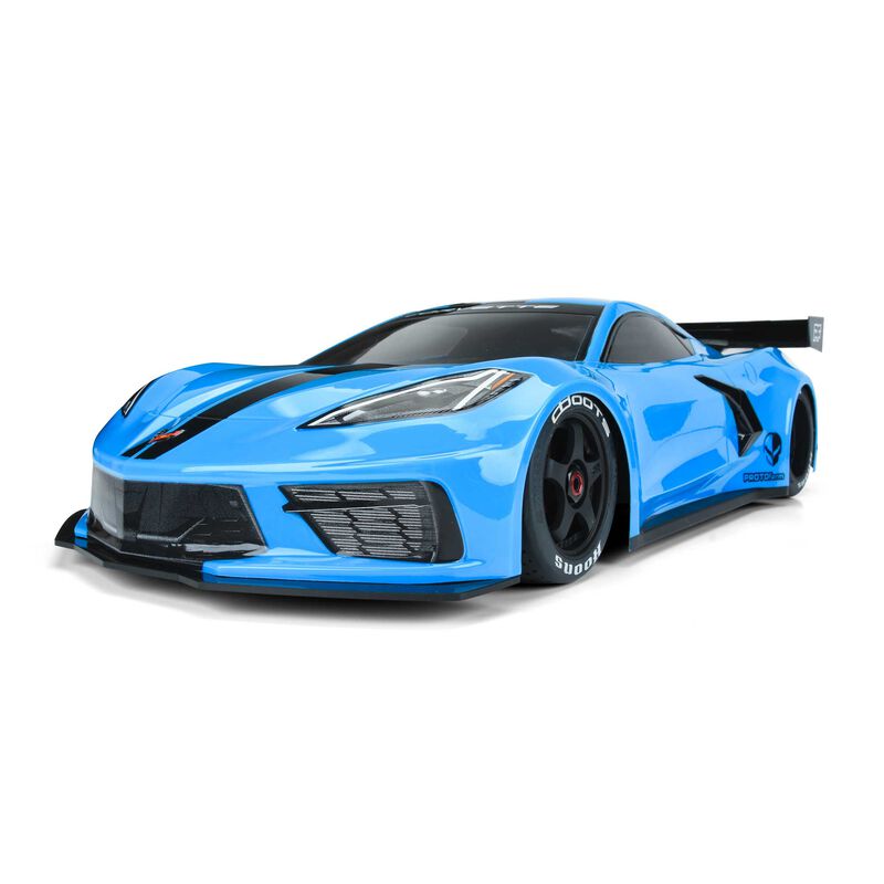 Protoform Chevrolet Corvette C8 Clear 1/7 Body (Felony & Infraction)