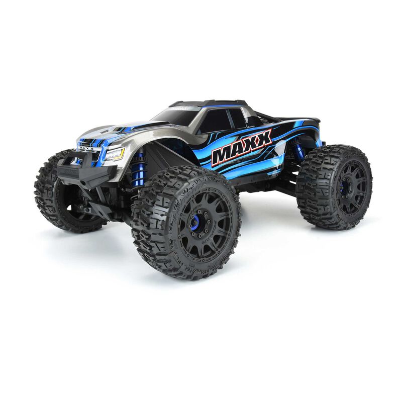 Pro-Line 1/8 Trencher LP F/R 3.8" MT Tires Mounted 17mm Blk Raid (2)