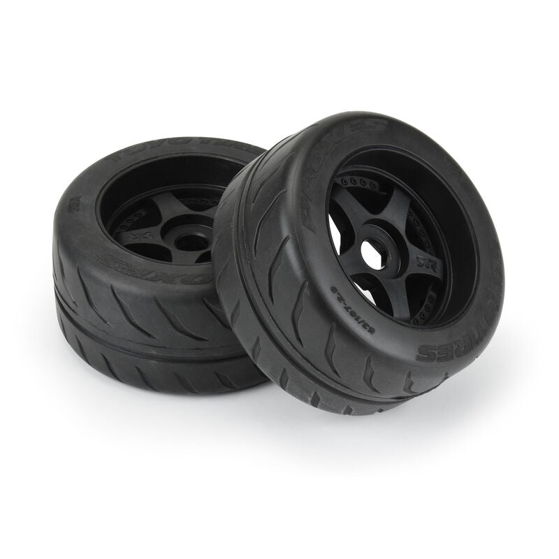 Pro-Line 1/7 Toyo Proxes R888R S3 Rear 53/107 2.9" BELTED Mounted 17mm 5-Spoke (2)