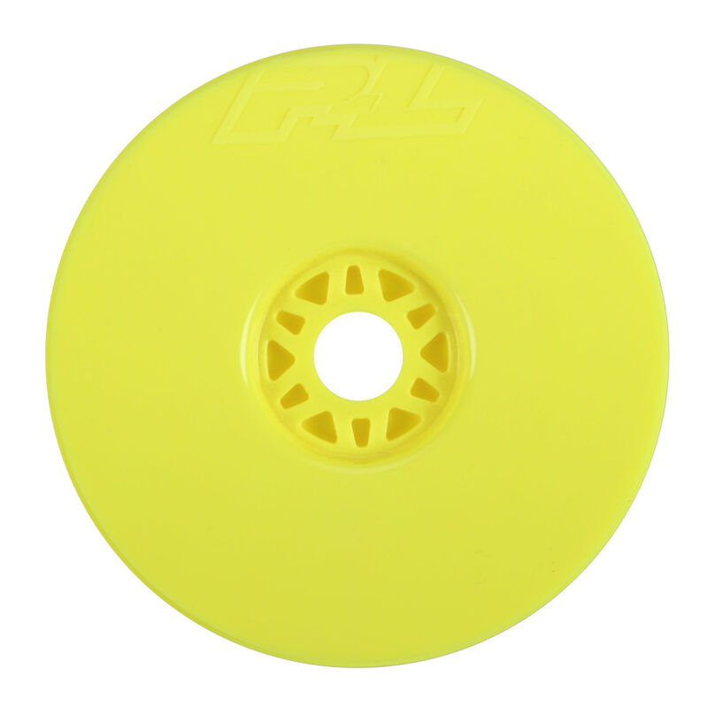 Pro-Line 1/8 Velocity Front/Rear 17mm Buggy Wheels (4) Yellow *Archived