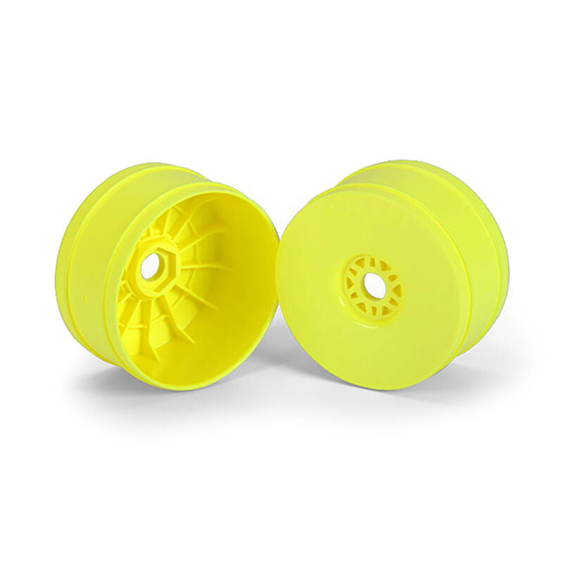 Pro-Line 1/8 Velocity Front/Rear 17mm Buggy Wheels (4) Yellow *Archived