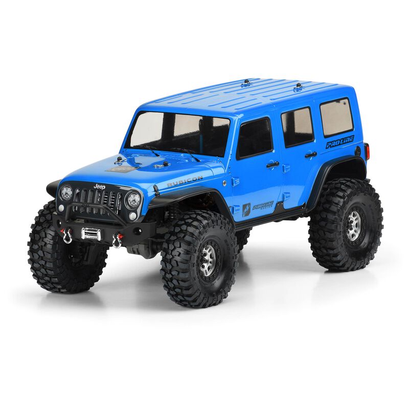 Pro-Line 1/10 Jeep Wrangler Unlimited Rubicon Clear Body 12.8" WB TRX-4